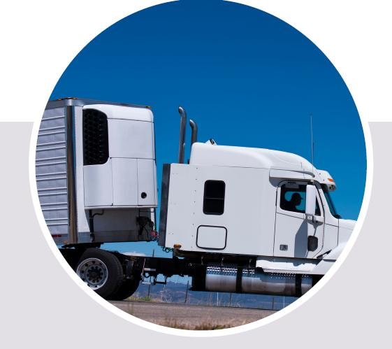 Refrigerated transport trucks — reefer fleet efficiency